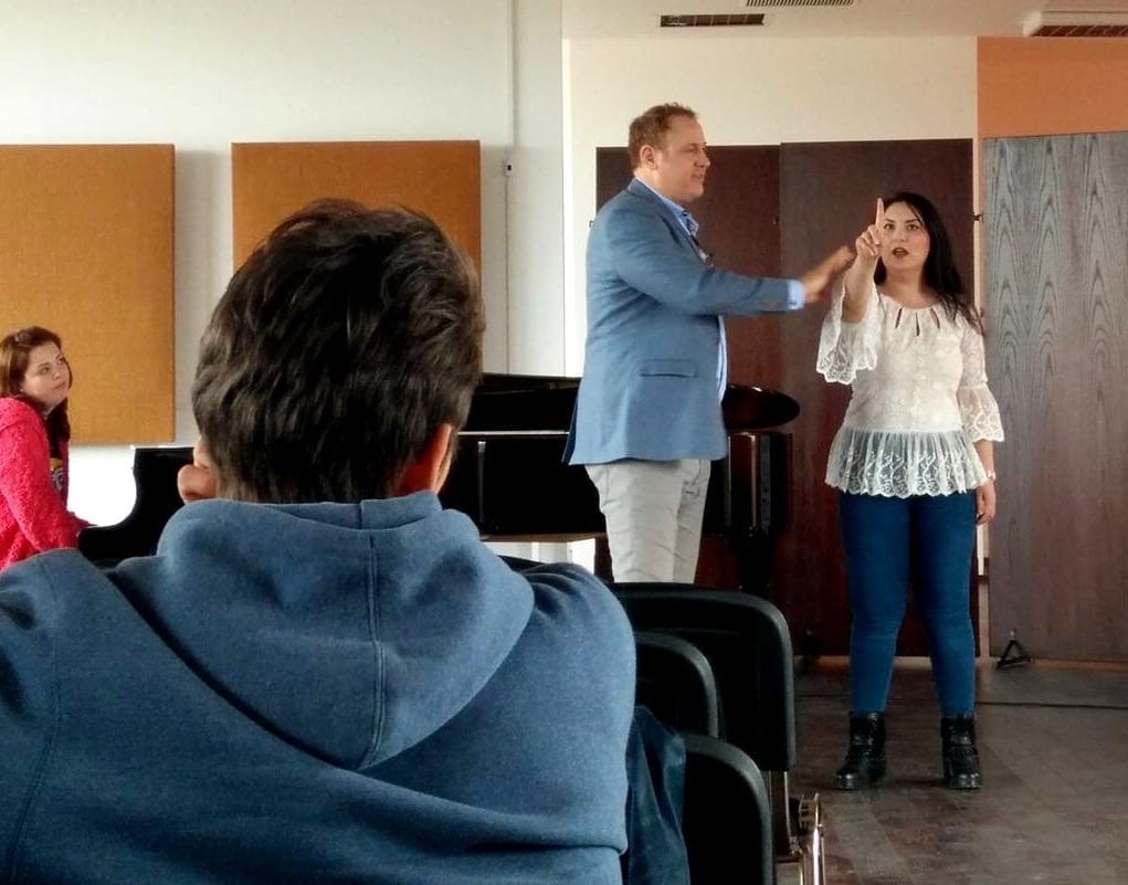 Masterclass cu Lucas Meachem la Conservatorul Bucuresti